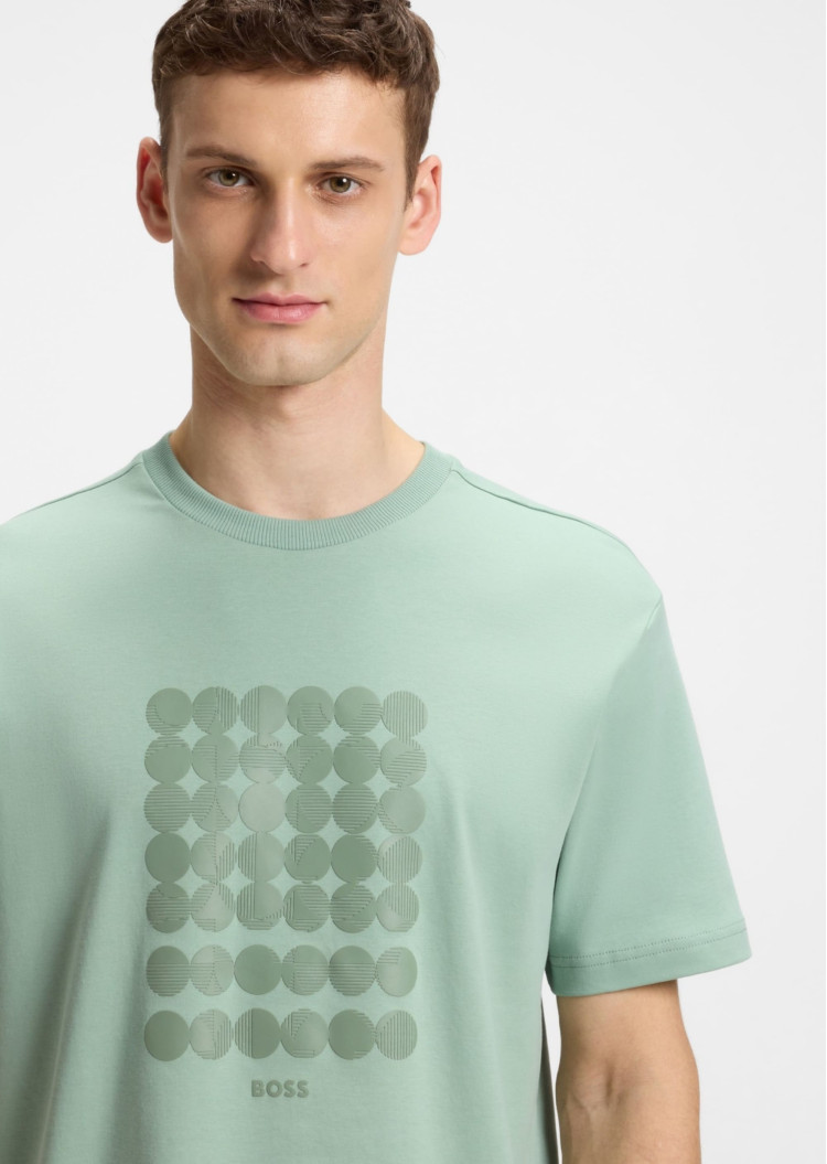 Футболка Relaxed fit для чоловіків (479532), колір Зелений - №5