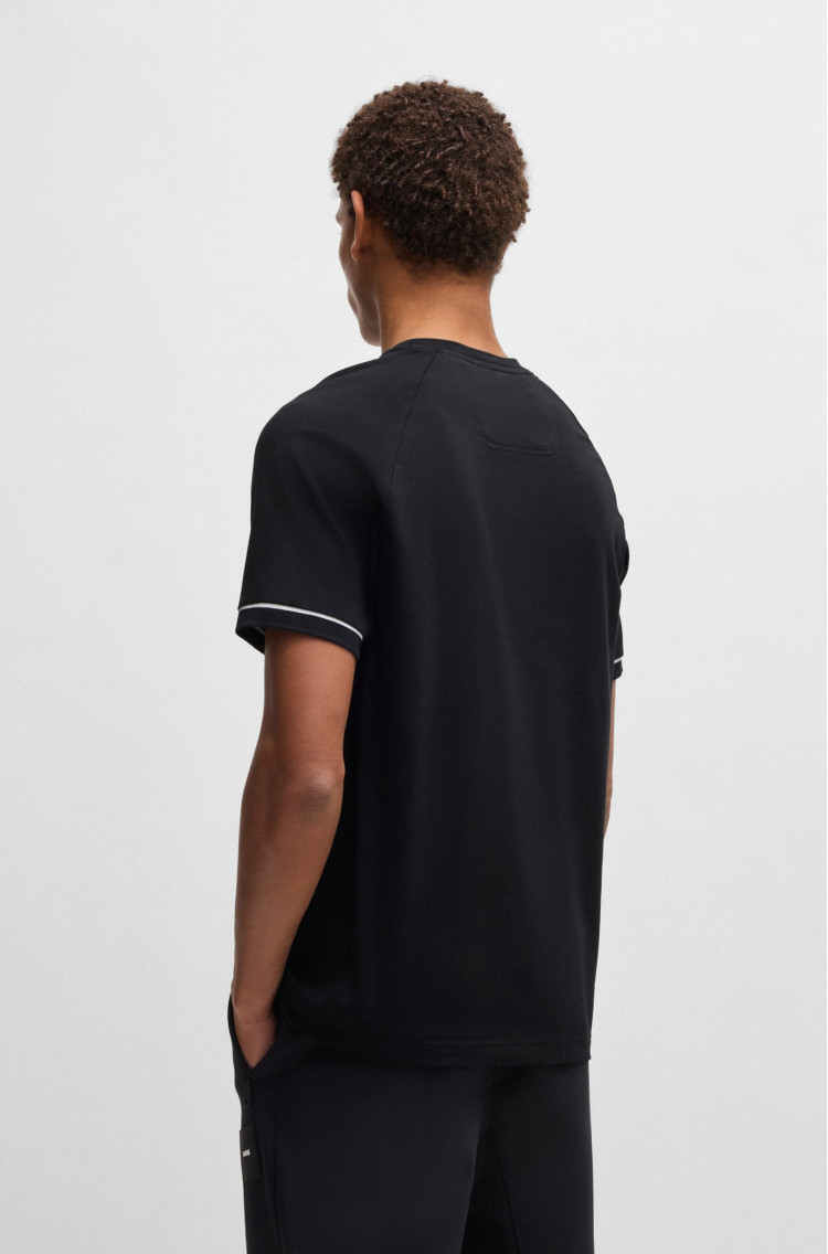Футболка Regular fit для чоловіків (479533), колір Чорний - №4
