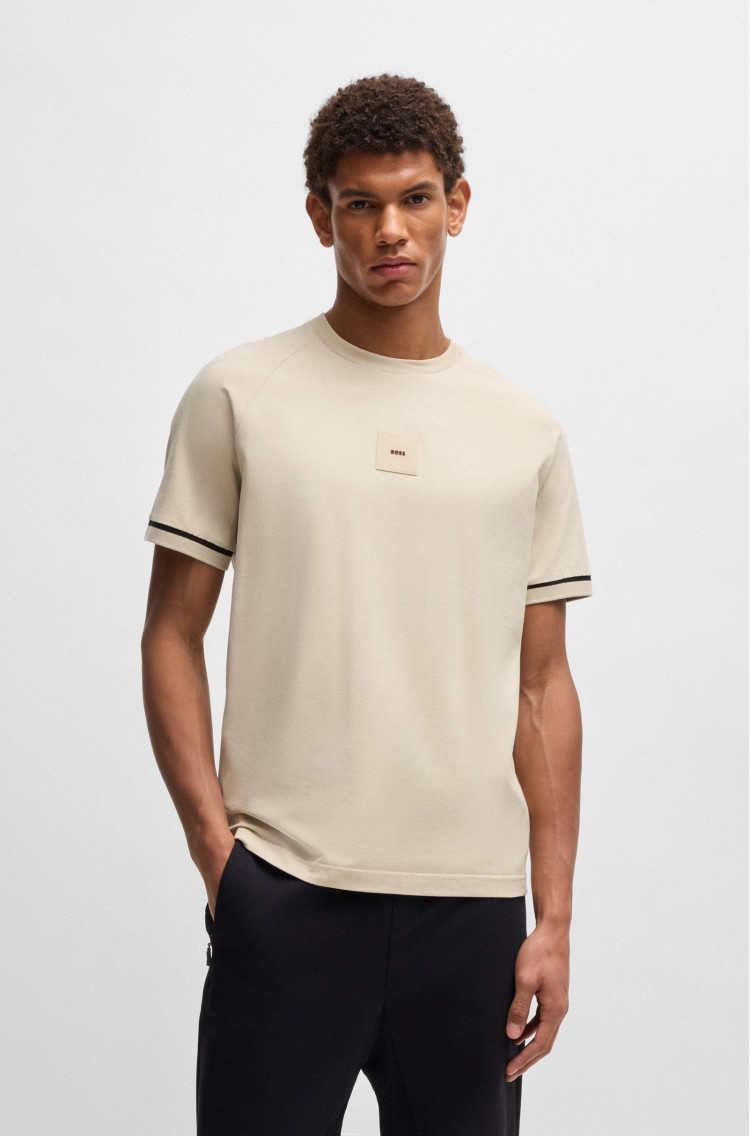Футболка Regular fit для чоловіків (479535), колір Бежевий - №2