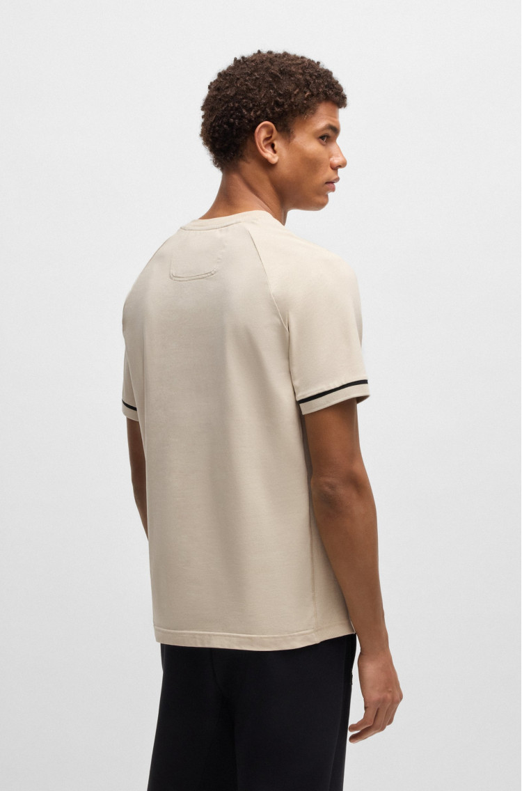 Футболка Regular fit для чоловіків (479535), колір Бежевий - №4