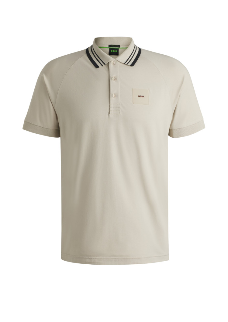 Поло Regular fit для мужчин (479537), цвет Бежевый - №1