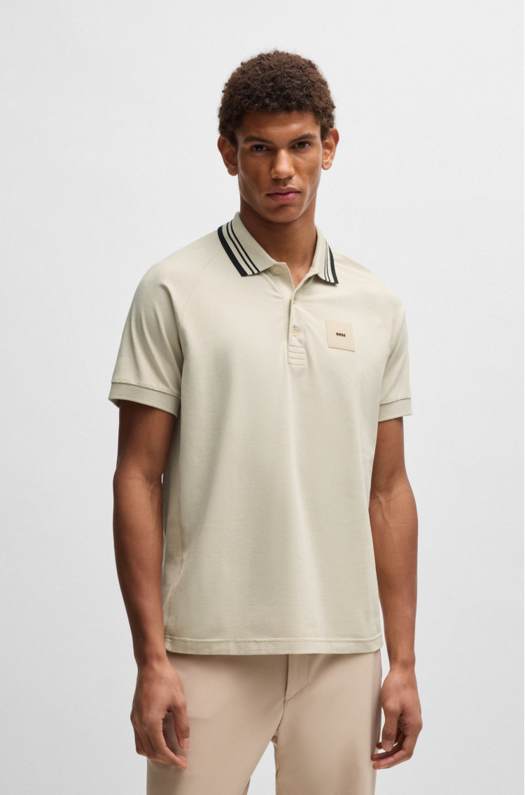 Поло Regular Fit для чоловіків (479537), колір Бежевий - №2
