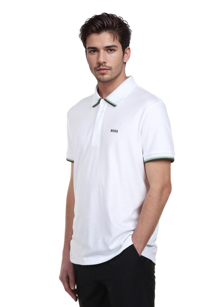 Поло Regular Fit для чоловіків (479538), колір Білий - №2