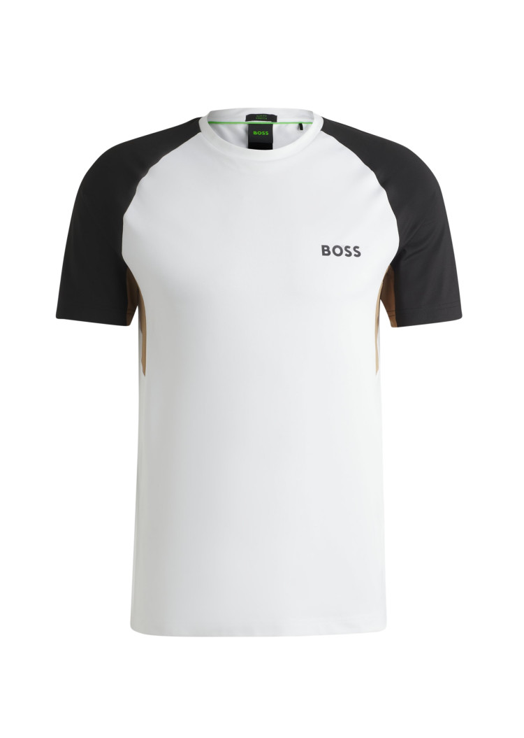 Футболка Slim fit для чоловіків (479540), колір Білий - №1