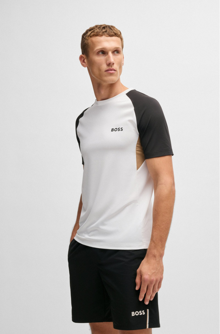 Футболка Slim fit для чоловіків (479540), колір Білий - №3