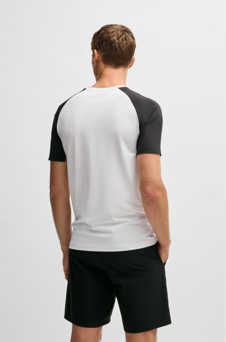 Футболка Slim fit для чоловіків (479540), колір Білий - №4