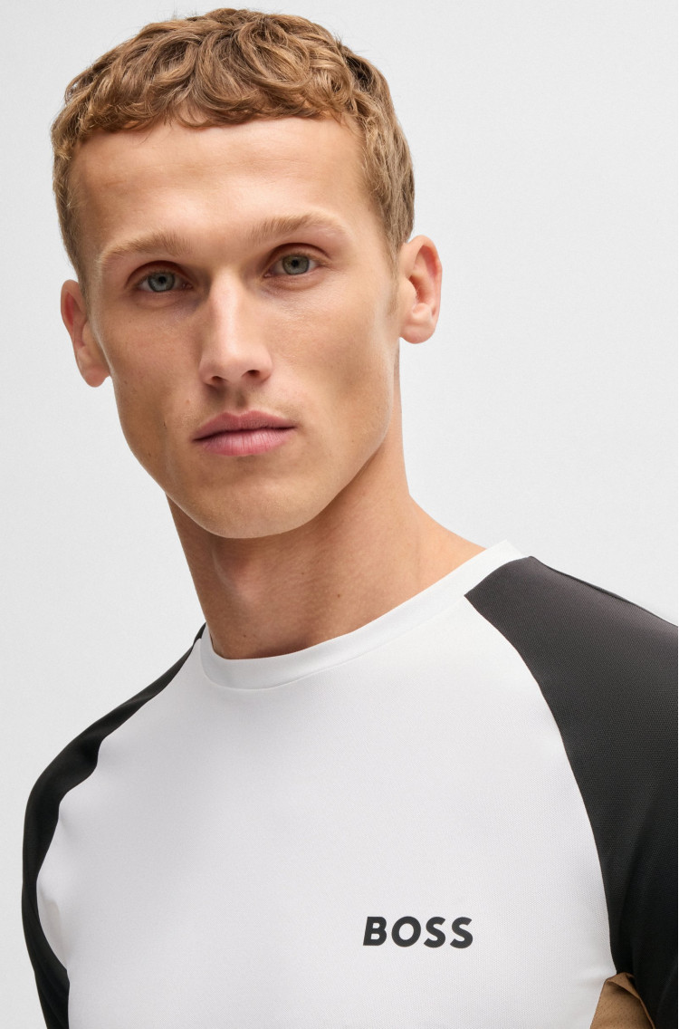 Футболка Slim fit для чоловіків (479540), колір Білий - №5