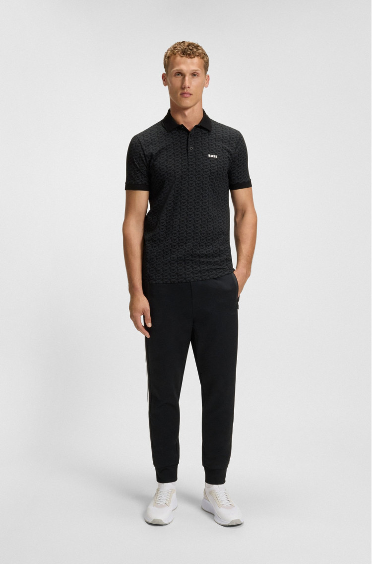 Поло Regular Fit для мужчин (479541), цвет Черный - №3