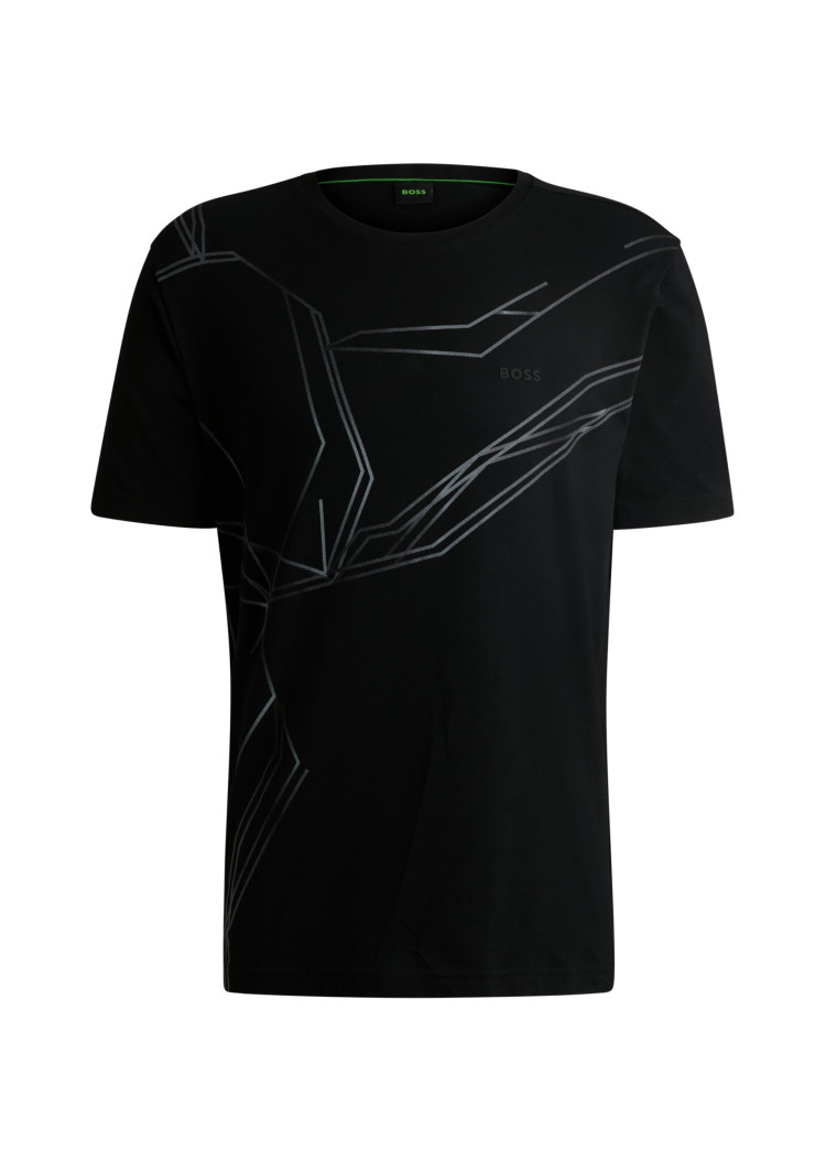 Футболка Regular fit для чоловіків (479543), колір Чорний - №1