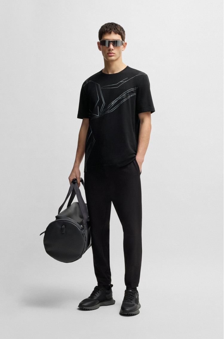 Футболка Regular fit для чоловіків (479543), колір Чорний - №3