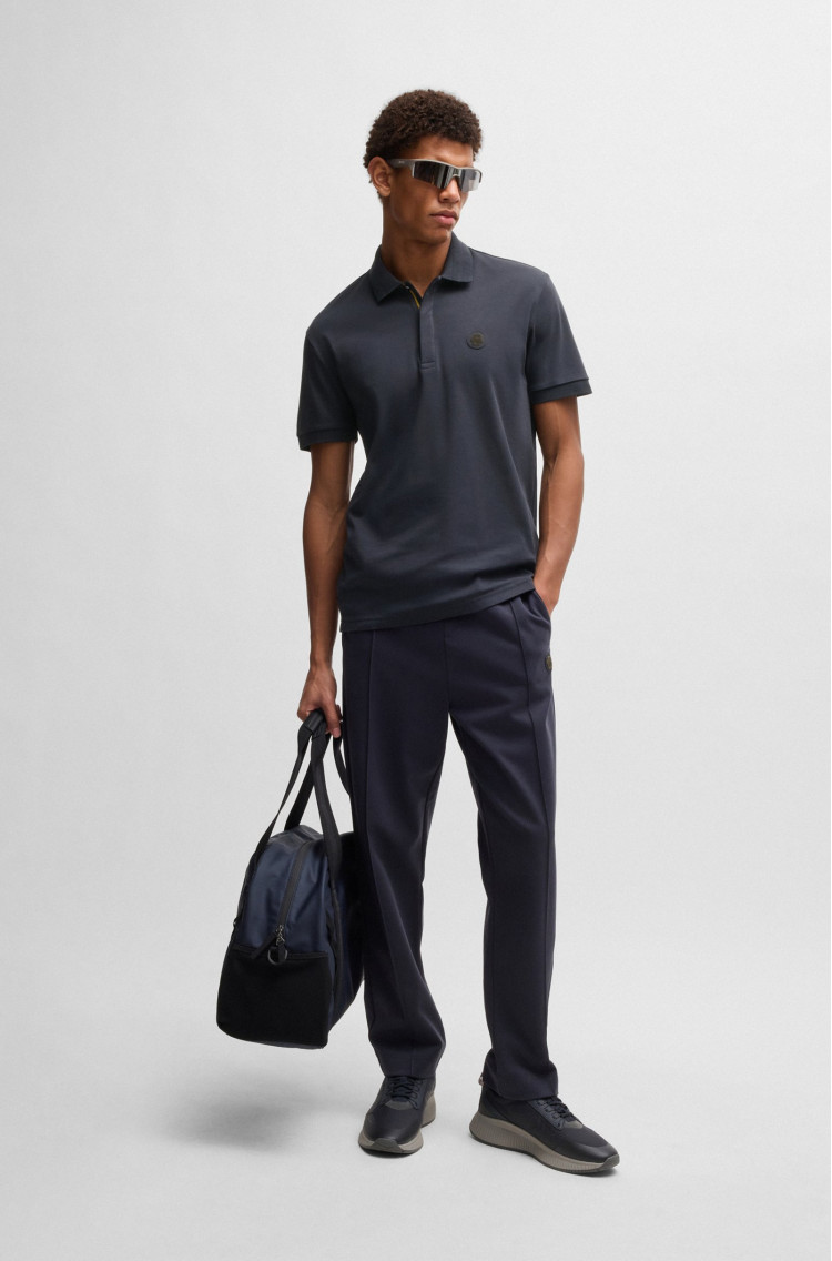 Поло Regular fit для чоловіків (479546), колір Синій - №3