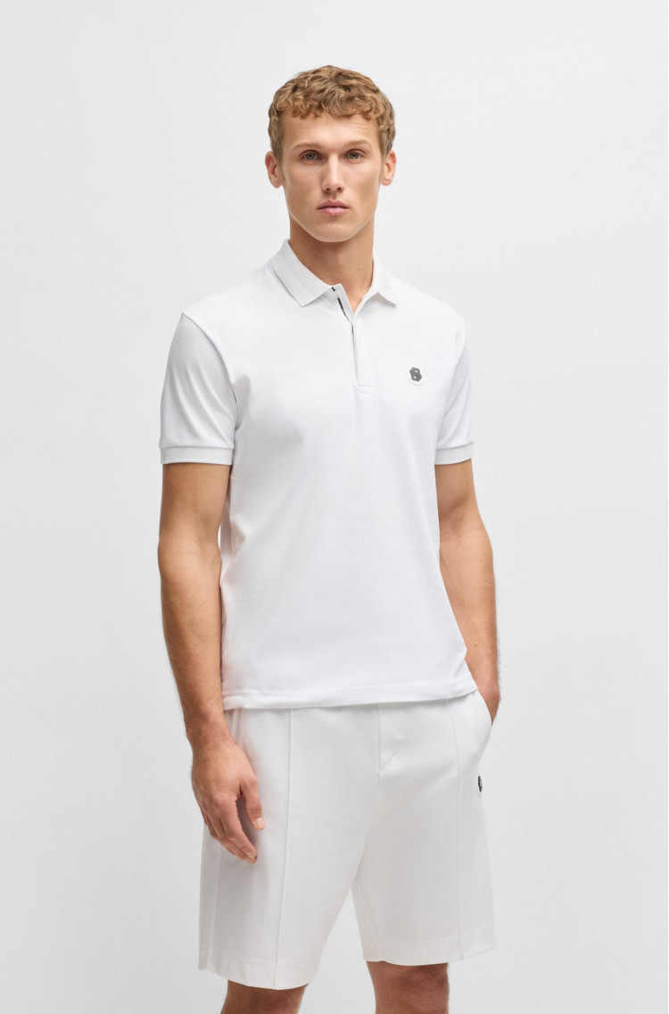 Поло Regular fit для мужчин (479547), цвет Белый - №2