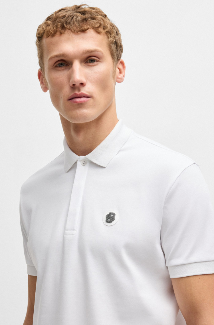 Поло Regular Fit для чоловіків (479547), колір Білий - №5
