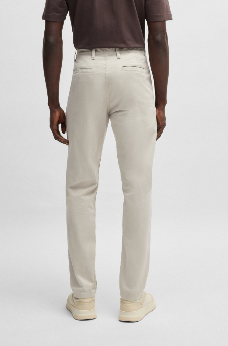 Брюки chinos Regular fit Высокая для мужчин (479556), цвет Бежевый - №4