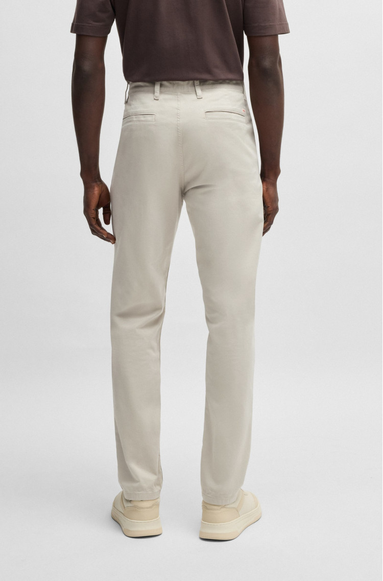 Брюки chinos Slim Fit Высокая для мужчин (479556), цвет Бежевый - №4