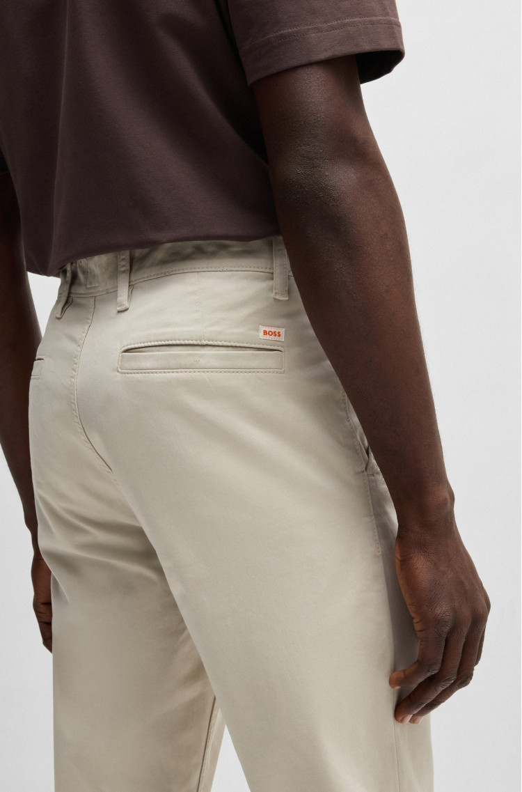 Брюки chinos Regular fit Высокая для мужчин (479556), цвет Бежевый - №5