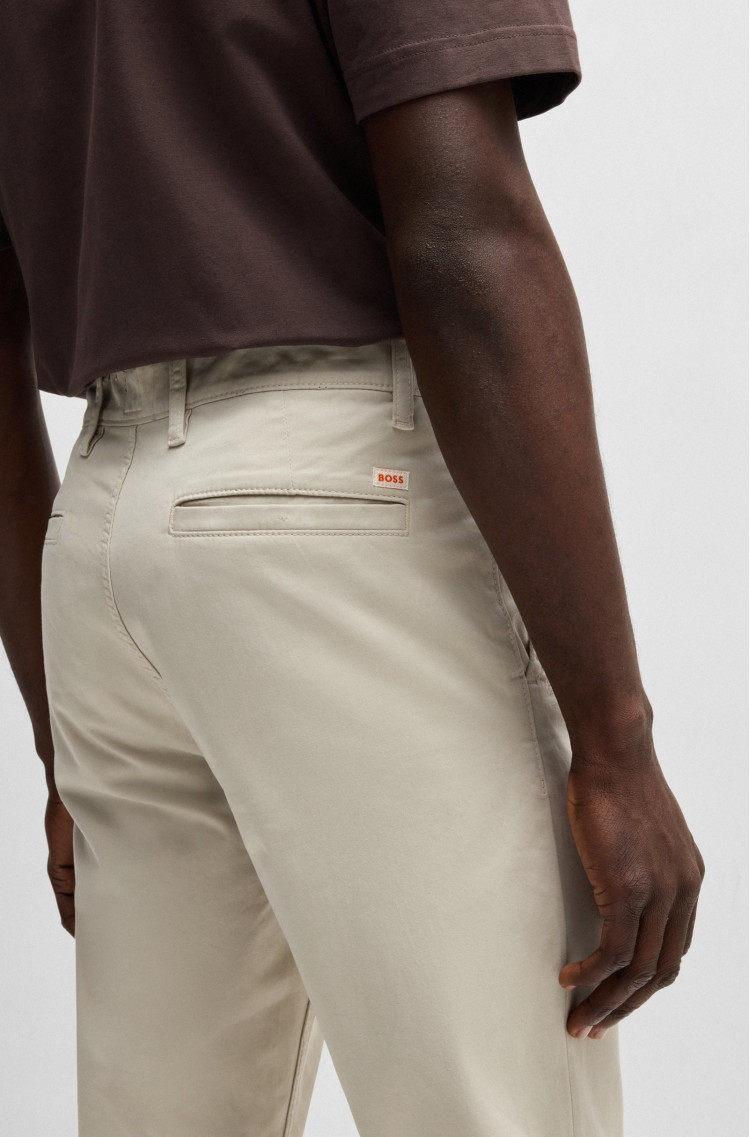 Брюки chinos Slim Fit Высокая для мужчин (479556), цвет Бежевый - №5