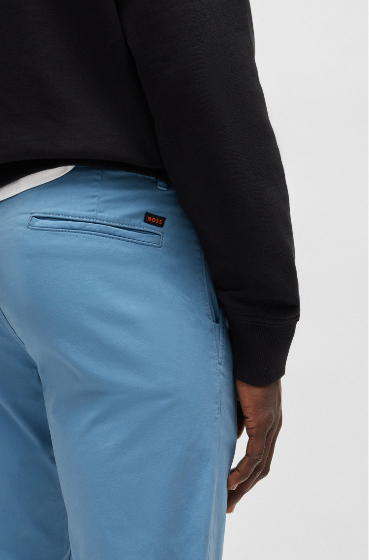 Брюки chinos Slim fit для мужчин (479557), цвет Синий - №5