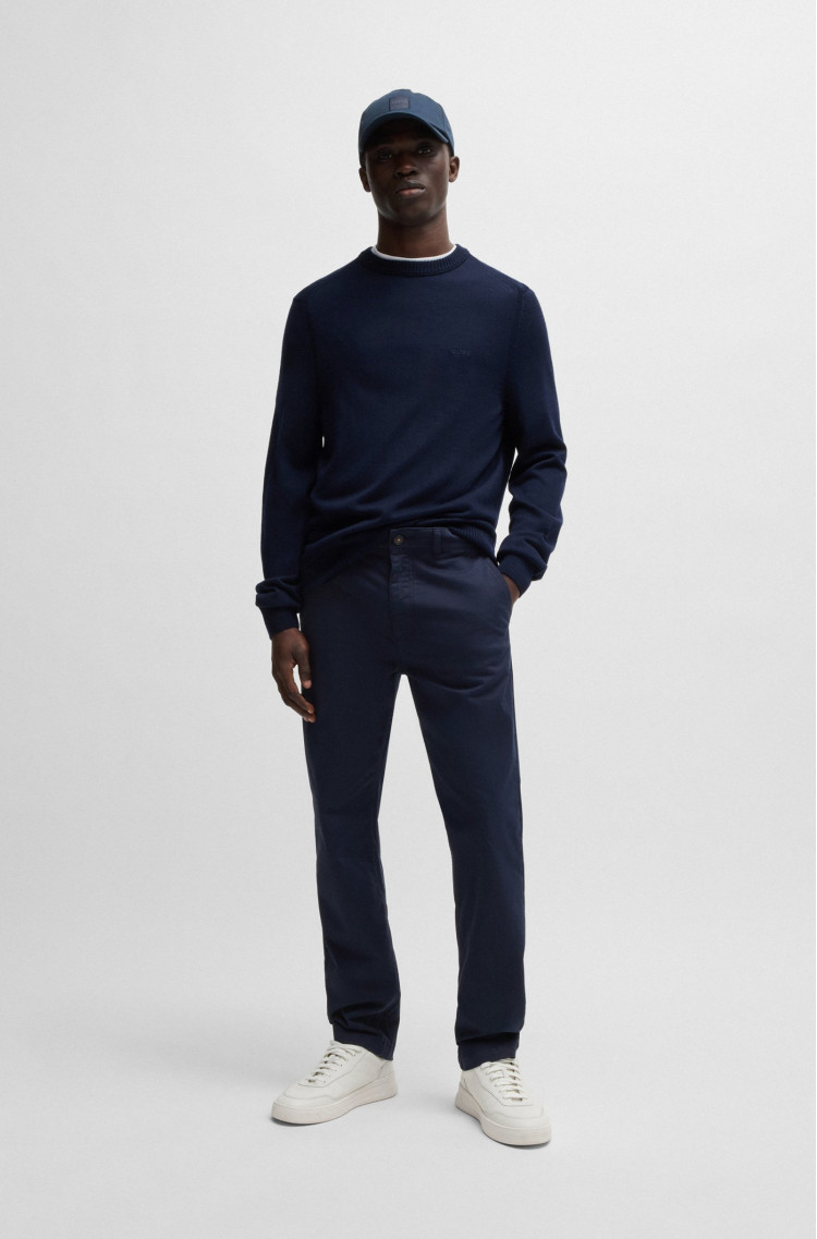 Брюки chinos Regular Fit Средняя для мужчин (479558), цвет Синий - №3