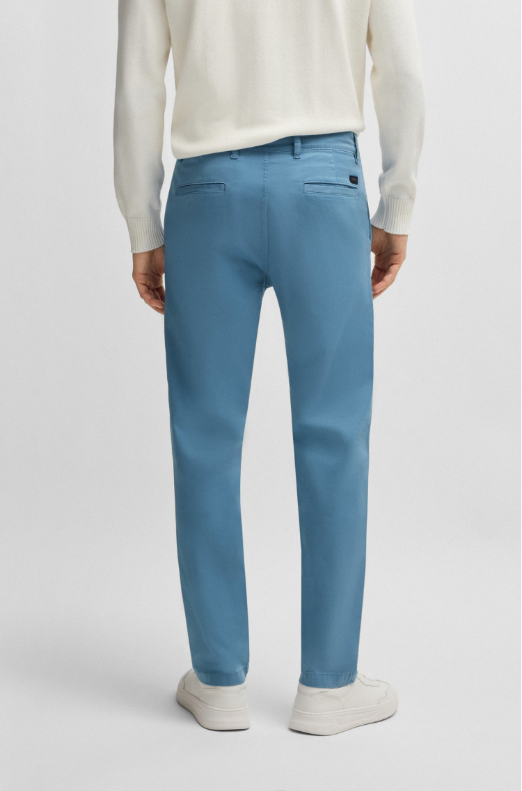 Брюки chinos Regular Fit Средняя для мужчин (479559), цвет Синий - №4