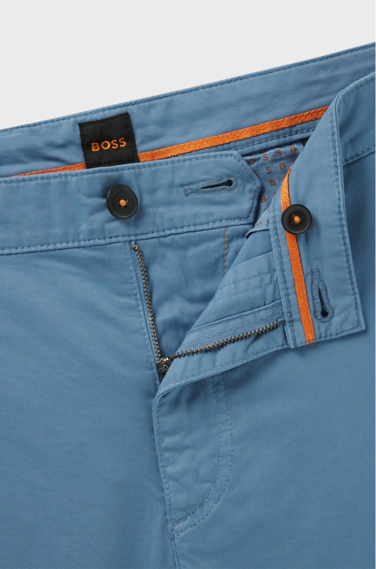 Брюки chinos Regular Fit Средняя для мужчин (479559), цвет Синий - №6