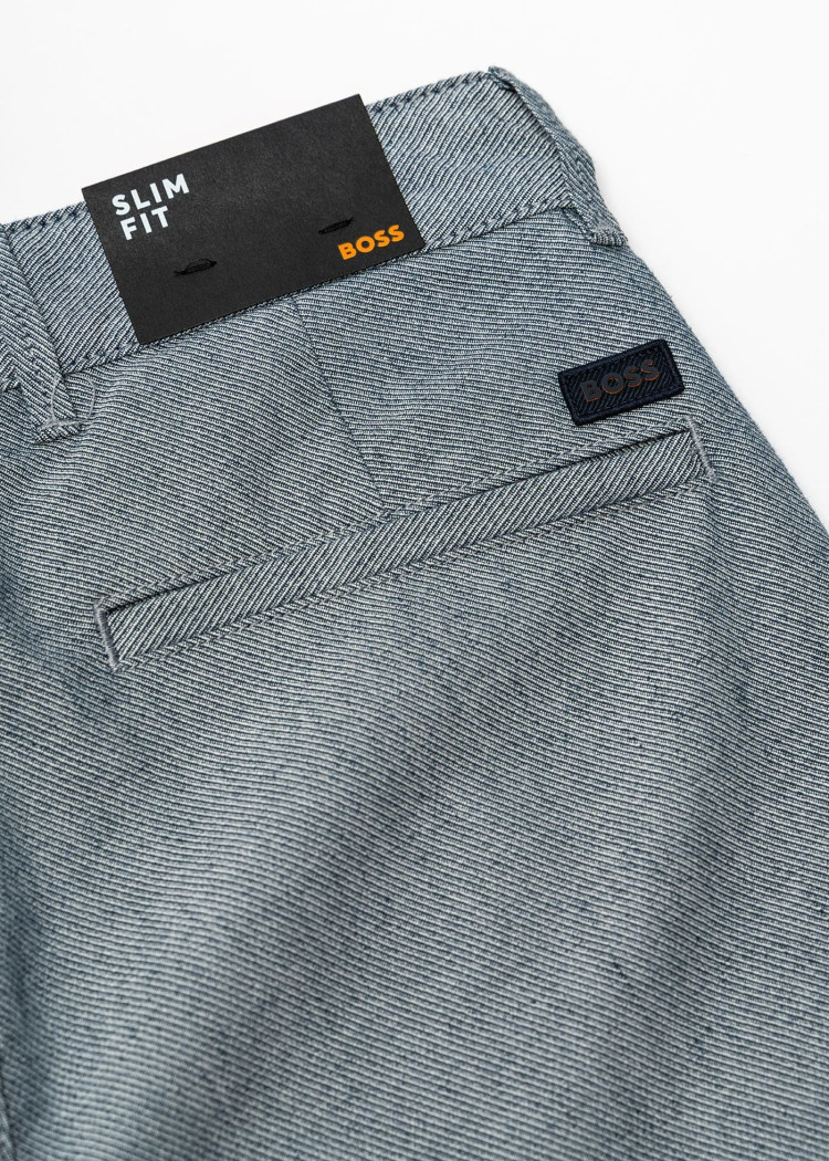 Брюки chinos Slim fit для мужчин (479560), цвет Синий - №6