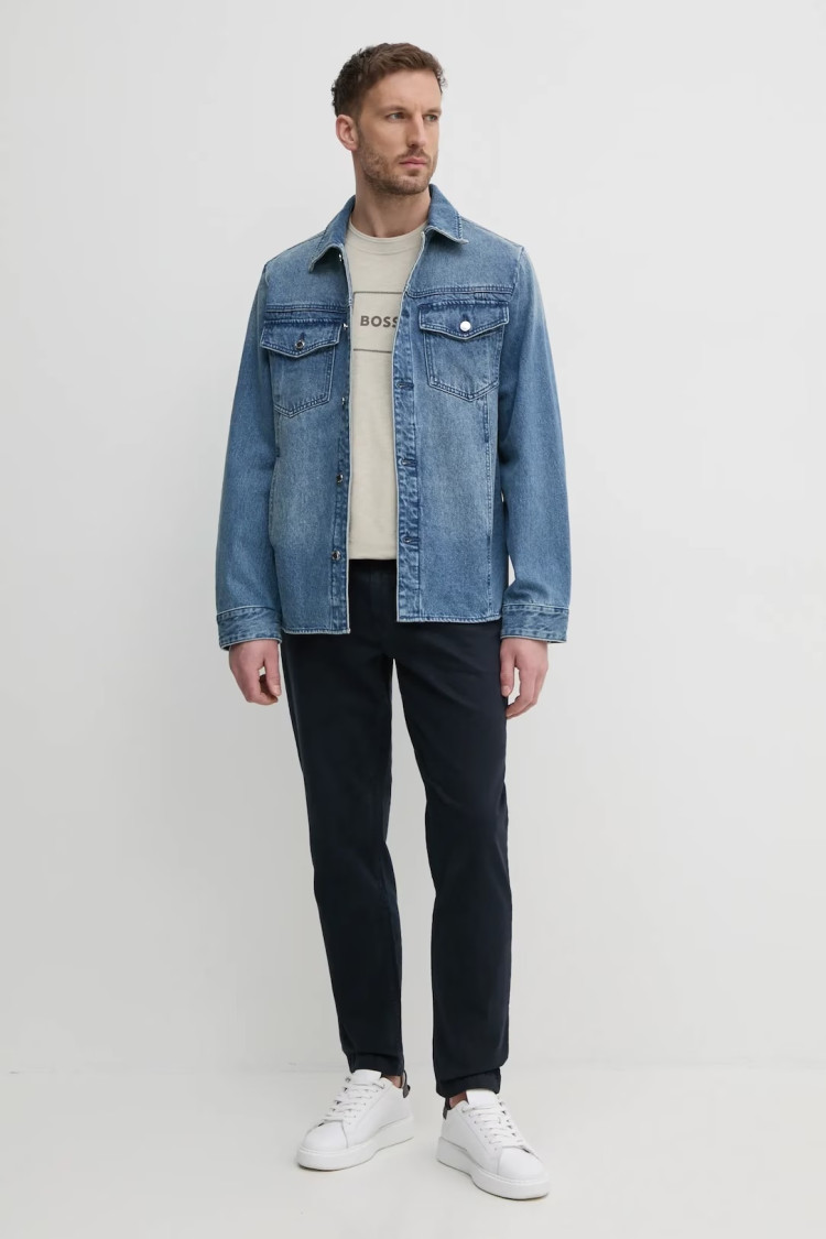 Брюки chinos Regular Fit для чоловіків (479561), колір Синій - №3