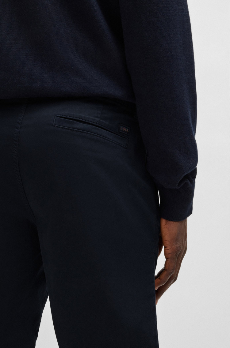 Шорти Slim fit для чоловіків (479563), колір Синій - №5
