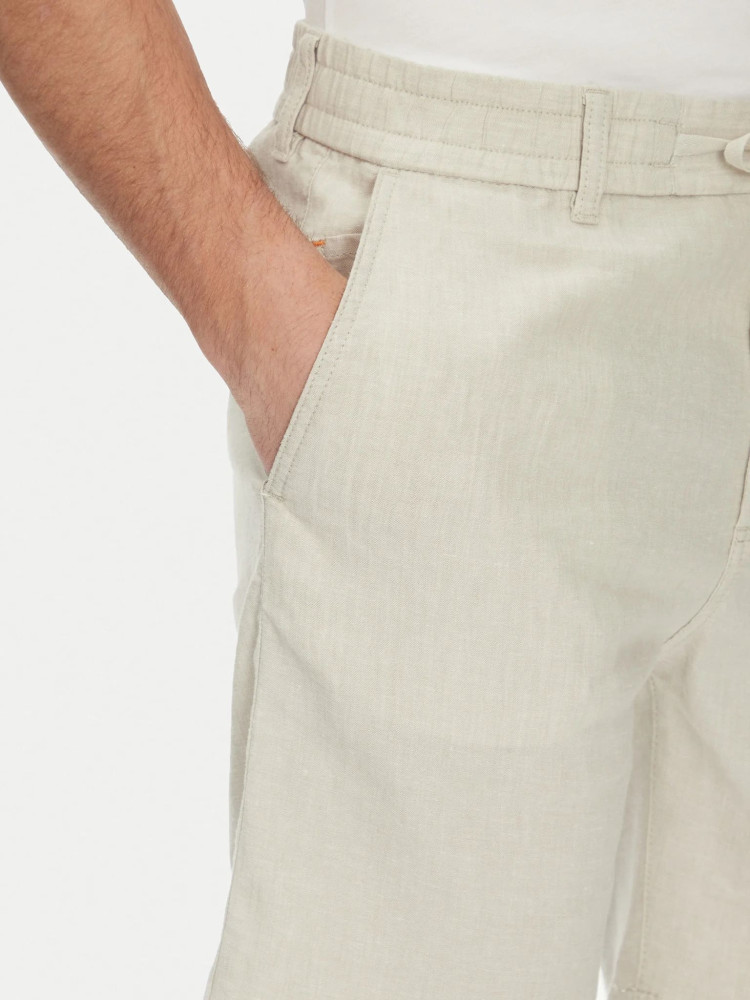 Шорти Slim fit для чоловіків (479568), колір Бежевий - №5