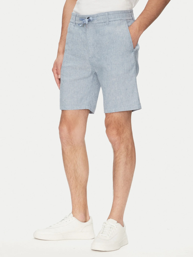 Шорти Slim fit для чоловіків (479569), колір Синій - №2