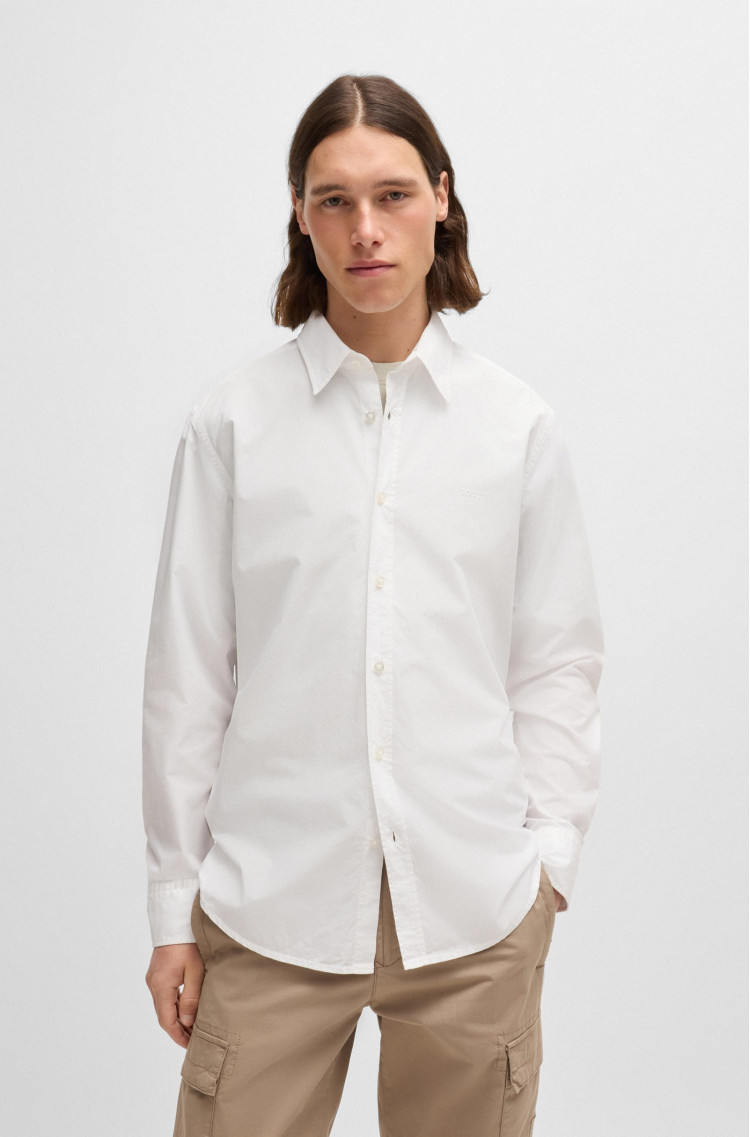 Сорочка деловая Regular Fit для мужчин (479573), цвет Белый - №2