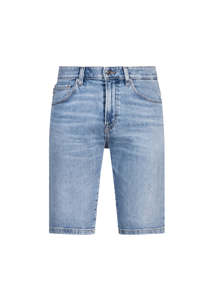 Шорти джинсові Regular fit для чоловіків (479586), колір Синій - №1