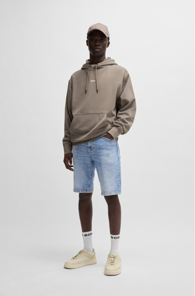 Шорти джинсові Regular fit для чоловіків (479586), колір Синій - №3