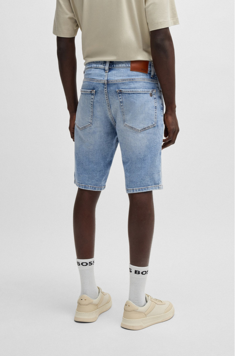 Шорты джинсовые Regular Fit — фото 4