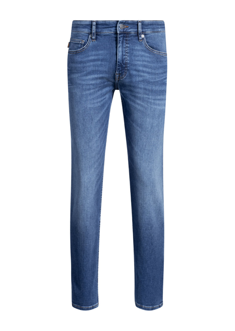 Джинси Slim Slim fit Низька для чоловіків (479589), колір Синій - №1