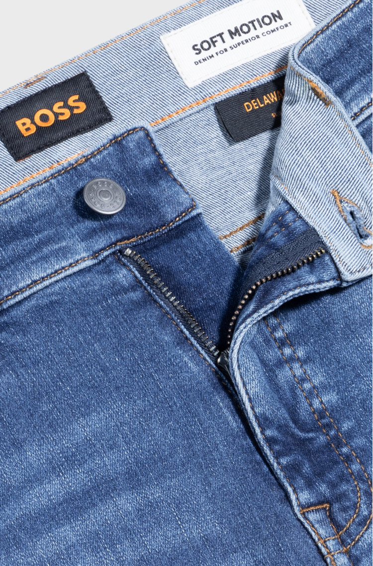 Джинси Slim Slim fit Низька для чоловіків (479589), колір Синій - №6