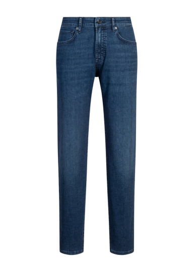 Джинсы Regular Regular Fit: классический крой, средняя свобода движений. Средняя