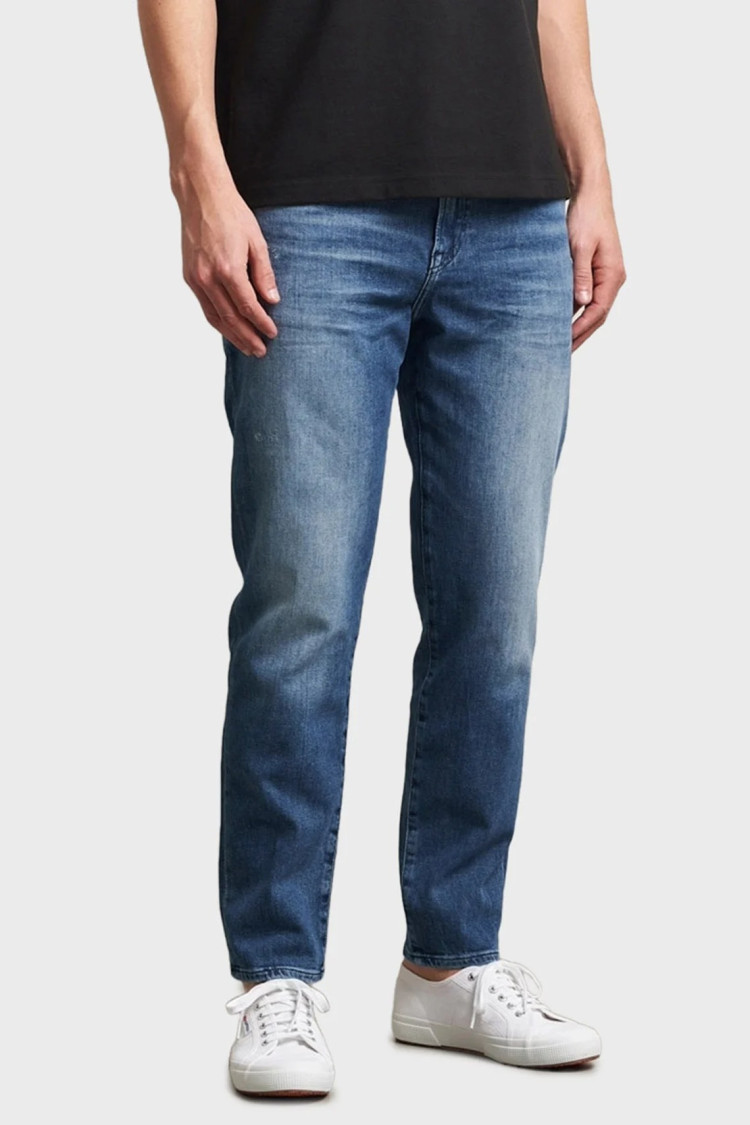 Джинси Regular Regular Fit Середня для чоловіків (479592), колір Синій - №2