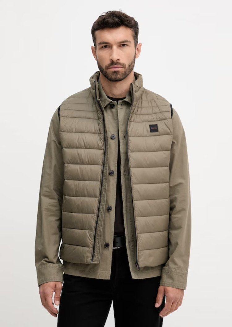 Жилет Slim Fit для мужчин (479593), цвет Бежевый - №2