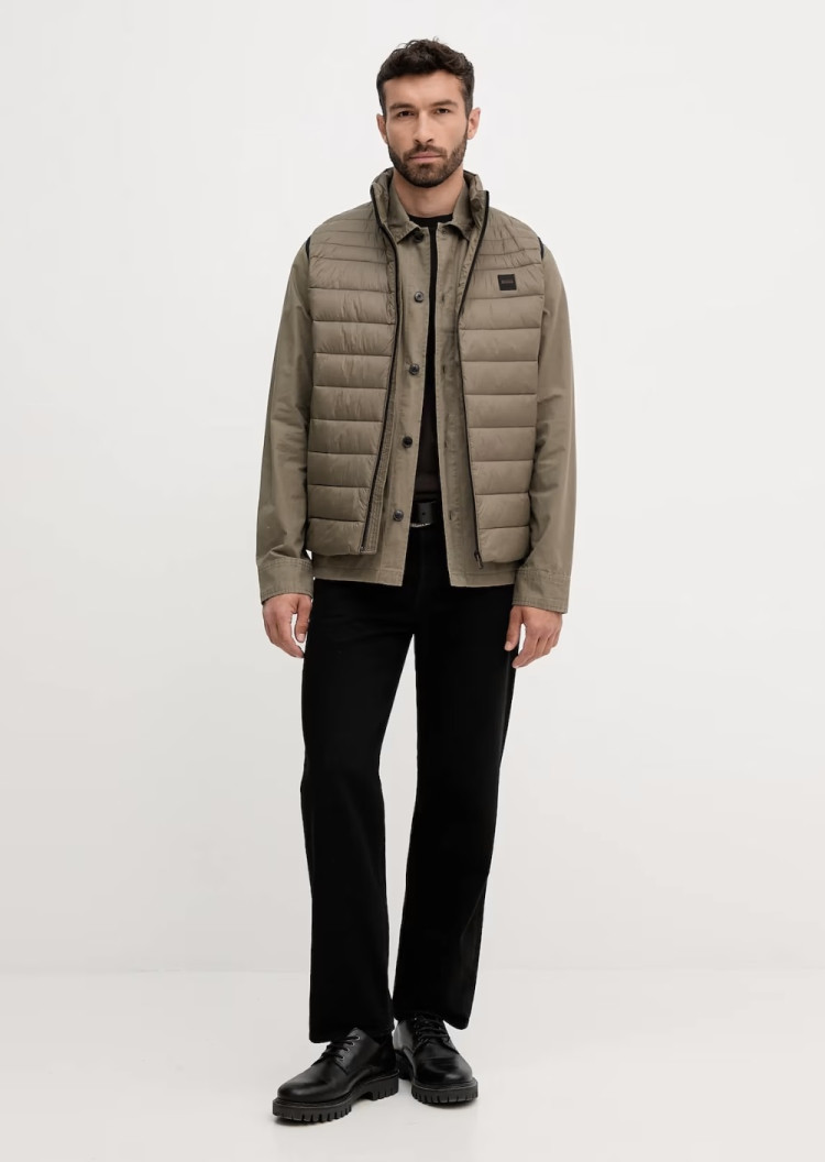 Жилет Slim fit для мужчин (479593), цвет Коричневый - №3