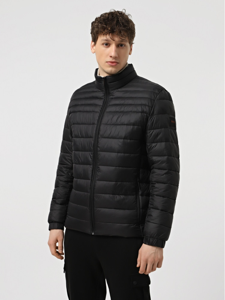 Куртка Slim Fit для чоловіків (479594), колір Чорний - №2
