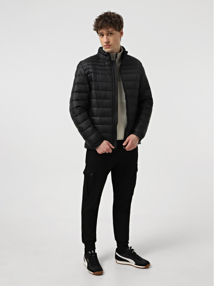 Куртка Slim Fit для чоловіків (479594), колір Чорний - №3
