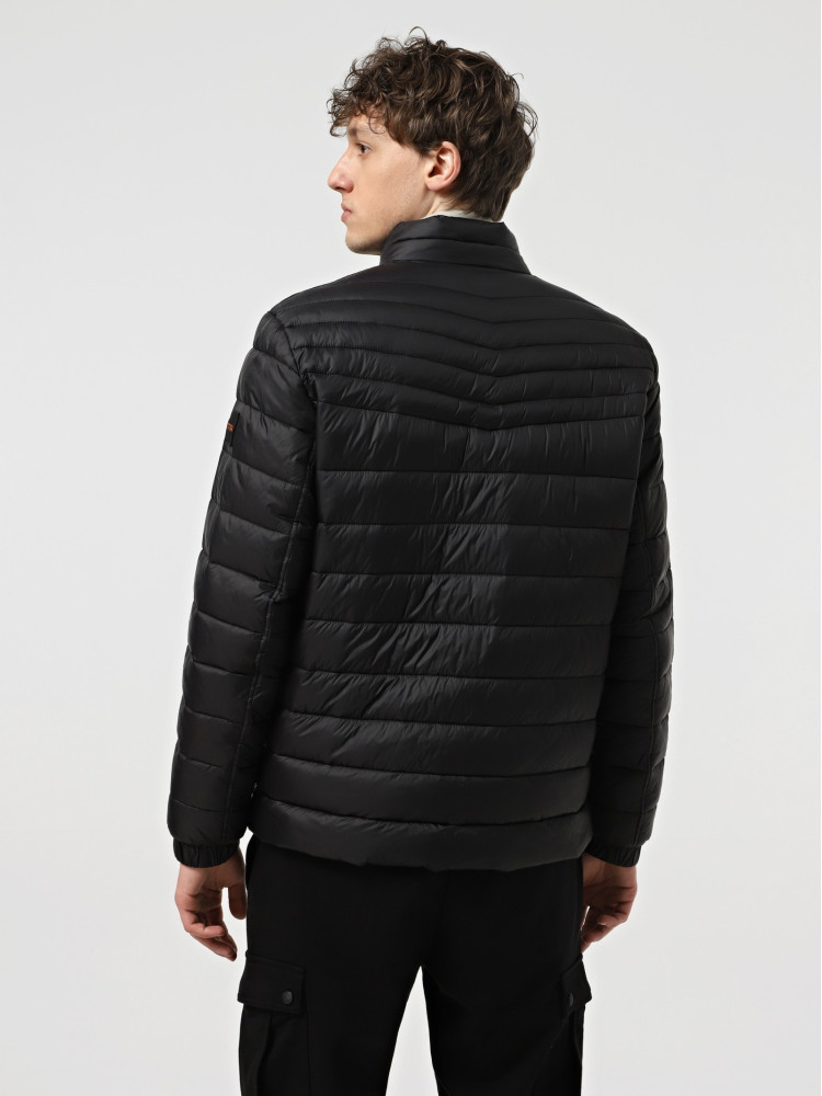 Куртка Slim Fit для чоловіків (479594), колір Чорний - №4