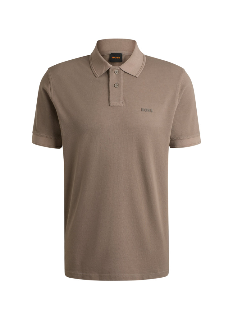Поло Regular fit для чоловіків (479603), колір Бежевий - №1