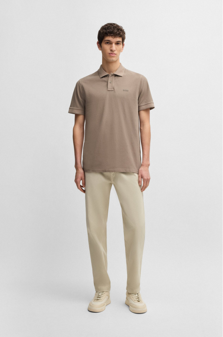 Поло Regular fit для чоловіків (479603), колір Бежевий - №3