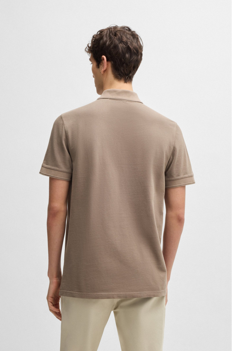 Поло Regular fit для чоловіків (479603), колір Бежевий - №4