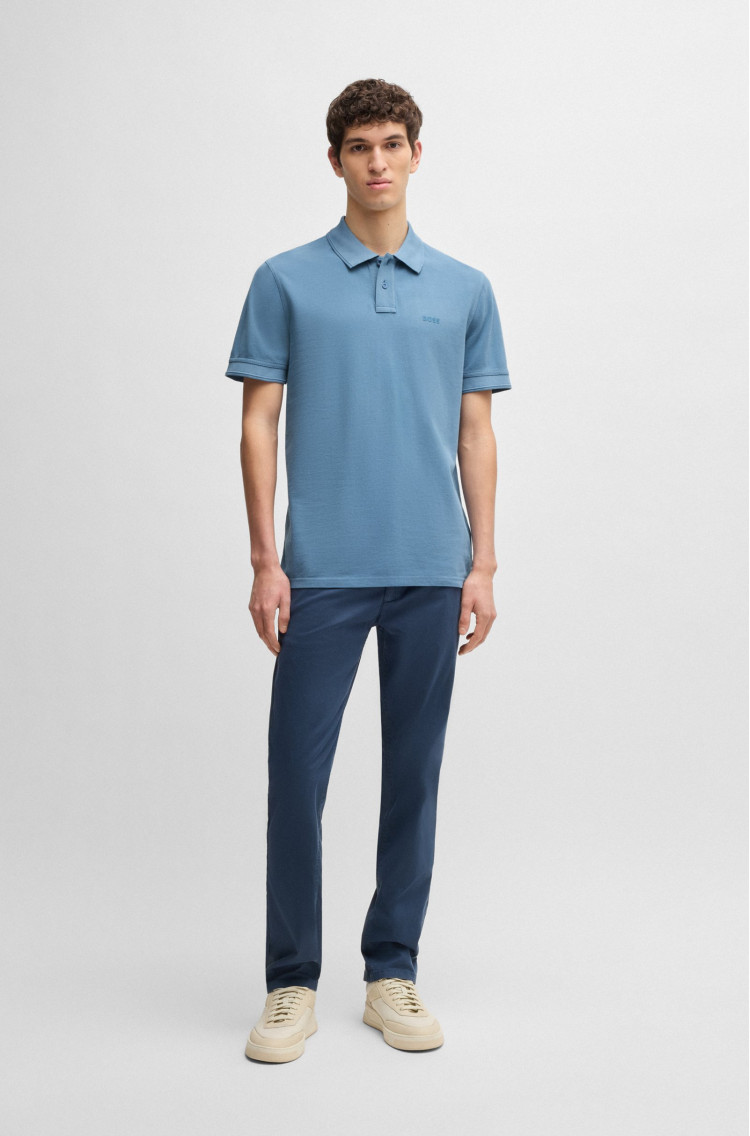 Поло Regular fit для чоловіків (479604), колір Синій - №3