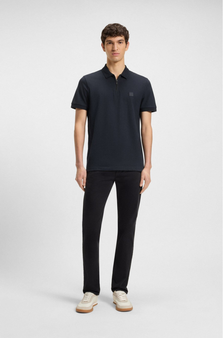 Поло Slim fit для чоловіків (479607), колір Синій - №3
