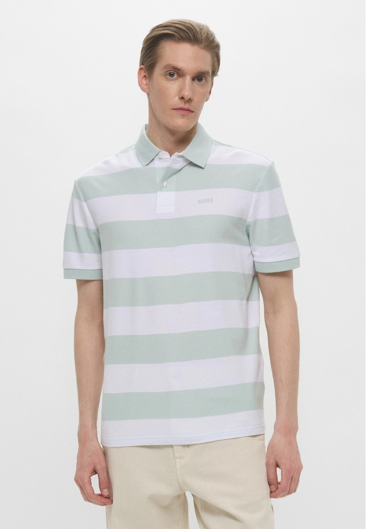 Поло Relaxed Fit для мужчин (479609), цвет Белый - №2