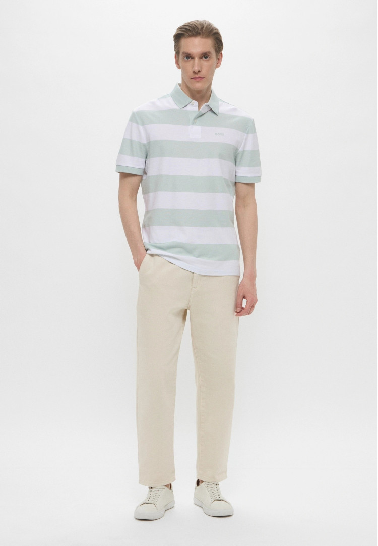 Поло Relaxed Fit для мужчин (479609), цвет Белый - №3